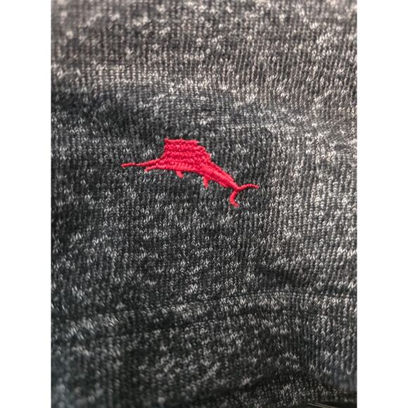 Tommy Bahama Space Dye Gray Super Soft Winter Men's Pullover Sweatshirt XL - Picture 3 of 5